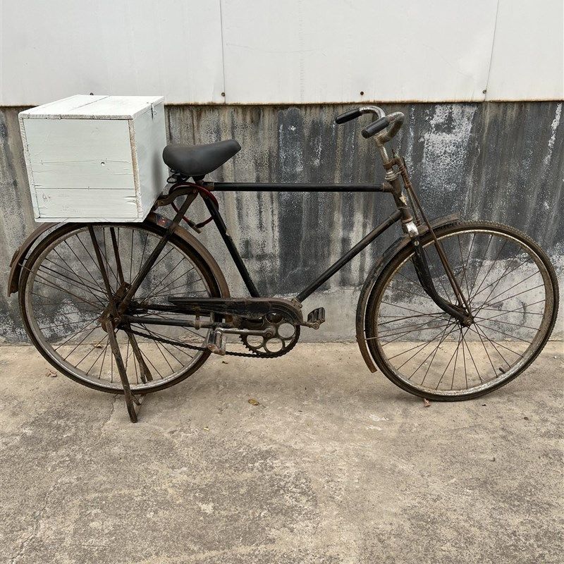 老式自行车老旧二八大杠洋车民俗老物件覆古怀旧装饰饭店场景摆件,淘宝优惠券,粉丝福利购,淘宝优惠卷