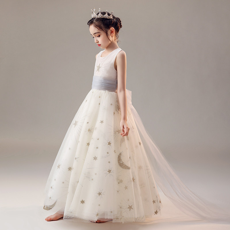 儿童生日宴会小女孩婚礼伴娘婚纱公主裙女童主持人钢琴演出晚礼服,淘宝优惠券,粉丝福利购,淘宝优惠卷