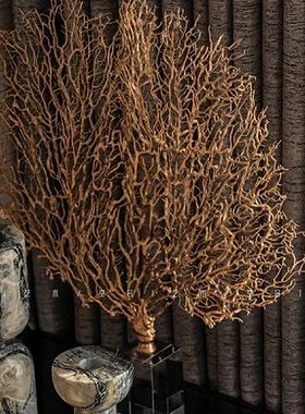 新中式书房书桌办公桌艺术品装饰摆件 玄关飘窗创意饰品搭配组合