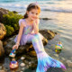 ເດັກຍິງ Mermaid Tail Swimsuit Summer 2026 ຮູບແບບໃຫມ່ຂອງຊຸດລອຍນ້ໍາເດັກນ້ອຍຂອງສາວນ້ອຍ Princess Swimsuit