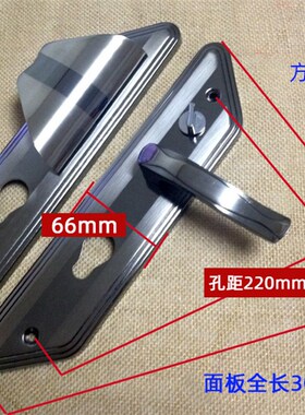 适合盼盼防盗门锁超C级11齿轮锁芯小帅锁体不锈钢防盗门把手配件