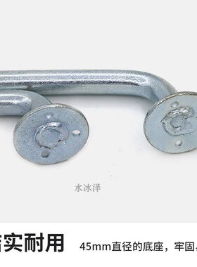 工业门/大门移门把手/圆钢 镀锌铁  重型铁门 大小拉手