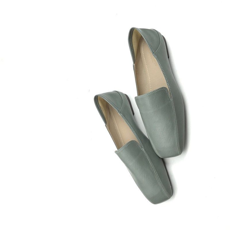 不好穿来找我软皮平底小皮鞋女方头简约百搭懒人豆豆鞋女瓢鞋孕妇,淘宝优惠券,粉丝福利购,淘宝优惠卷