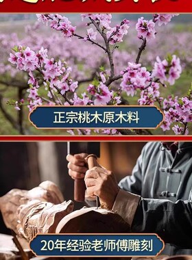 十二地支卦牌天然桃木12生肖鼠鸡龙蛇马猴狗木质天干符号挂牌挂件