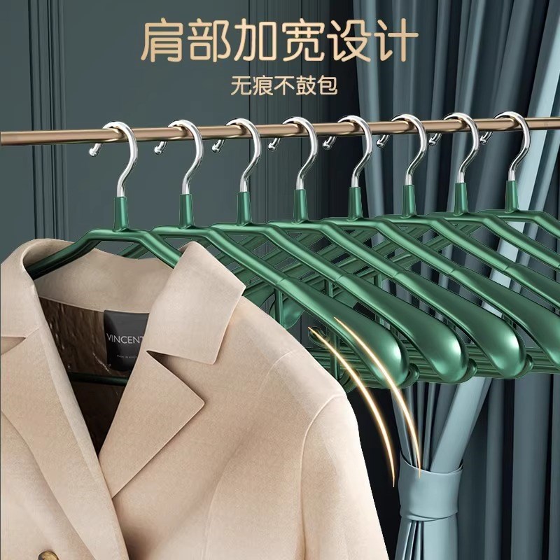 衣架防滑家用护衣无痕防肩角加厚加粗羊绒大衣专用挂架Z宽肩不起 - 图0