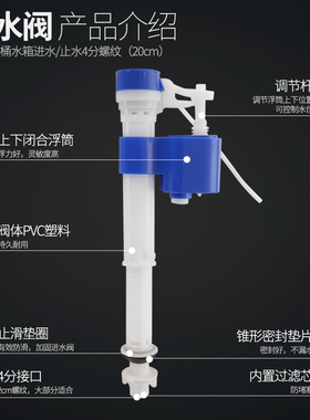 老式抽水马桶水箱配件排水阀进水阀通用冲上下水器按钮全套坐便器