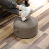 Removable and washable linen cushions, tatami, raised and thickened futon floor, pouf coffee table, balcony bay window fabric mat