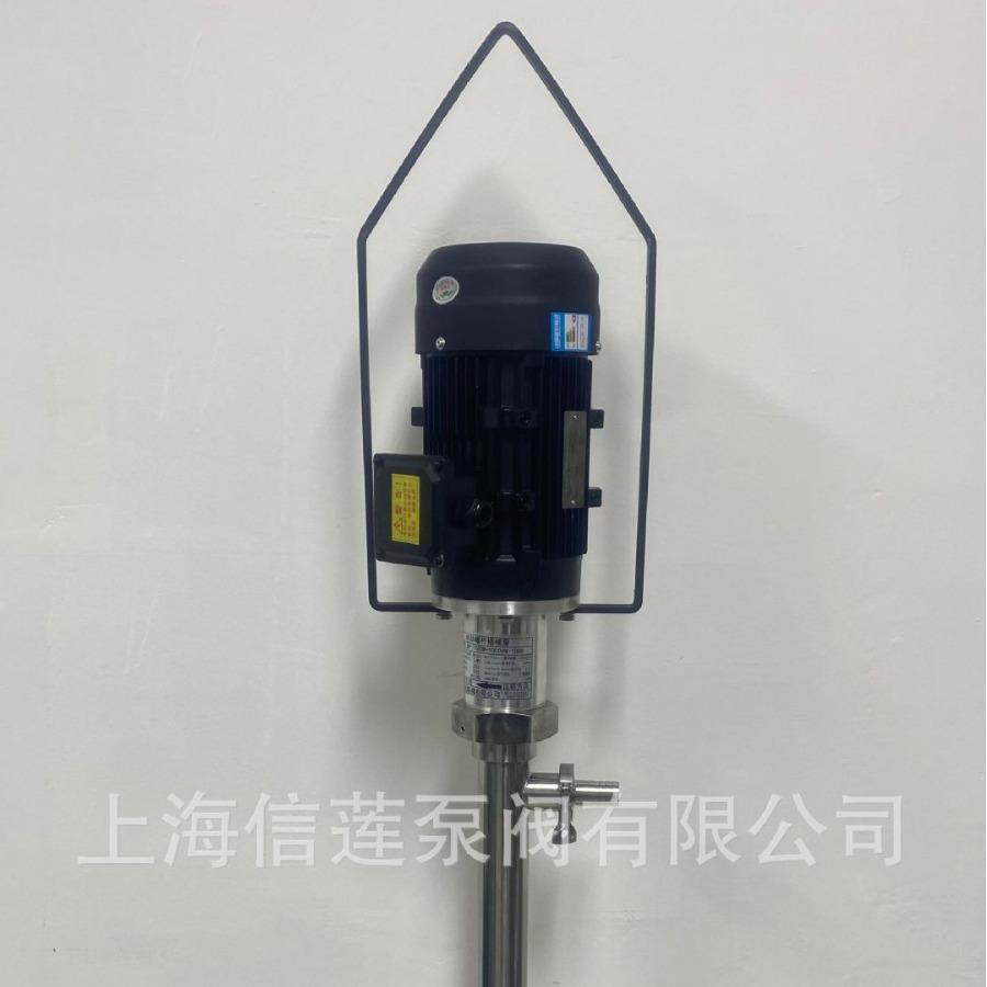 HP-EX2-V+100HV-1000螺杆式电动插桶泵甘油泵立式泵高粘度螺杆泵 - 图2