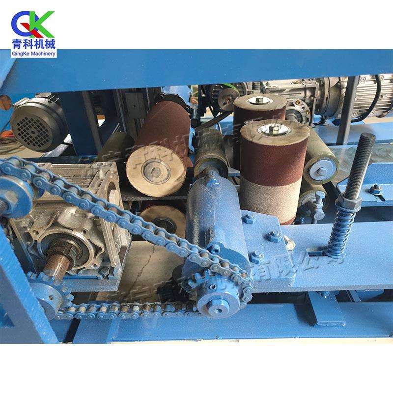 家具厂木工四面砂光机 砂带打磨四面抛光机 木方板条毛刺清除机 - 图2