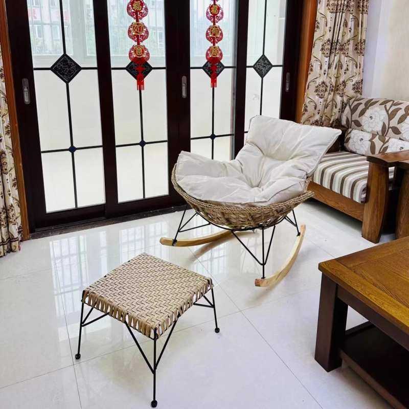 美式藤编龙虾椅户外休闲单人躺椅网红爆款阳台藤椅新款,淘宝优惠券,粉丝福利购,淘宝优惠卷