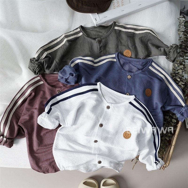 夏季薄款儿童宝宝凉感冰丝棉外套 男女婴童圆领系扣开衫防晒服,淘宝优惠券,粉丝福利购,淘宝优惠卷