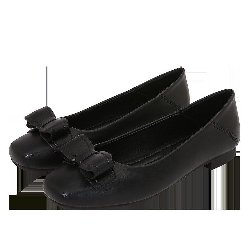 单鞋女新款软底豆豆鞋皮鞋舒适仙女风软皮平底鞋大尺码鞋子女41一,淘宝优惠券,粉丝福利购,淘宝优惠卷