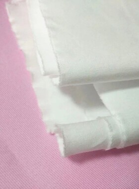 纯棉1.5米宽白色枕套布 衬衫布料 纯棉布料 床单 服装大白卦面料
