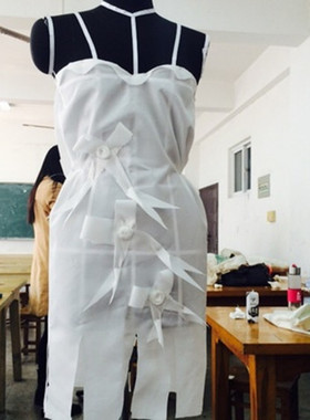 扎染布坯布 服装立裁布料 纯棉涤棉白坯布 画布面料制版的确良布