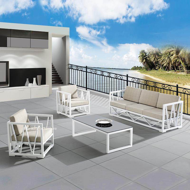 北欧户外沙发庭院茶几组合休闲露台家具防水售楼部设计师藤编沙发,淘宝优惠券,粉丝福利购,淘宝优惠卷