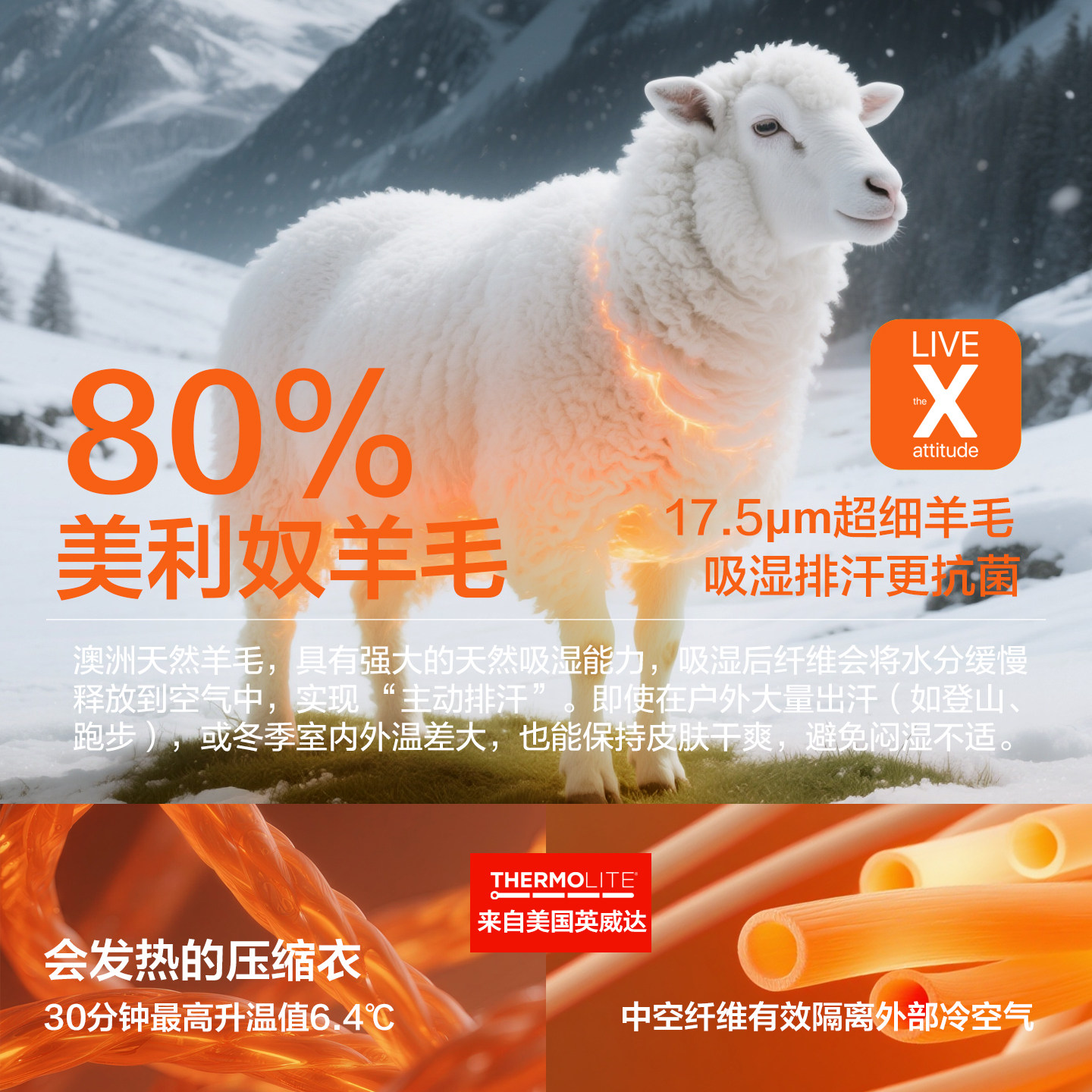 TAU女士速干衣美利奴羊毛保暖内衣专业压缩排汗户外运动滑雪套装,淘宝优惠券,粉丝福利购,淘宝优惠卷