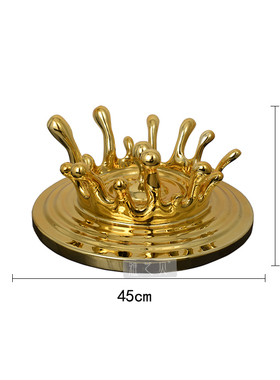 售楼处大堂d酒店会所玄关商铺吊装水滴吊饰雕塑挂件抽象水花艺术