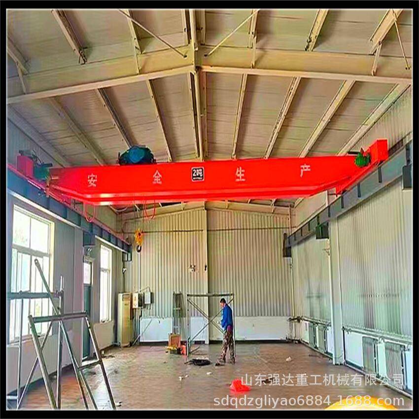 电动单梁起重机吨5吨室内桥式车间仓库悬挂横梁轨道天车行吊起重 - 图1