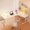 L-shaped corner desk home bedroom desktop computer desk office desk lift corner hole board study desk