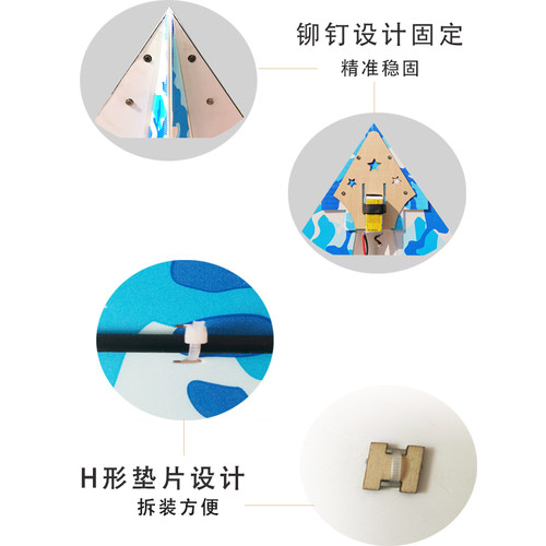 遥控纸飞机耐摔魔术板航模固定翼滑翔机竞K赛1米翼展三角翼飞行器 - 图2