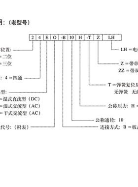 两位四通电磁换向阀34BM-B10H-T/34EM-B10H-T/34BO-B10H-T/34EO