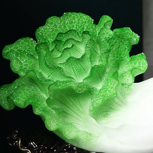 满载而归招财白菜摆件客厅办公室酒柜前台装饰工艺礼品S摆饰店铺 - 图0