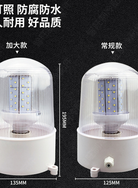 LED冷库专用吸顶灯冻库耐低温节能灯浴室户外防潮灯室外防水灯罩