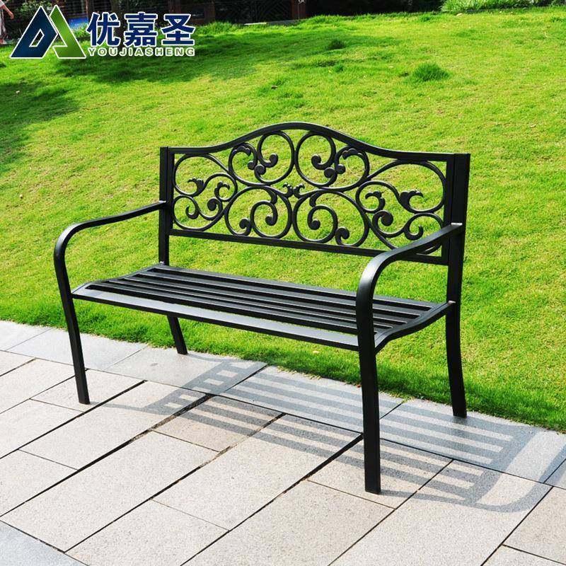 户外金属公园长椅室外钢管休闲椅新欧式阳台花园休息座椅等候椅子,淘宝优惠券,粉丝福利购,淘宝优惠卷