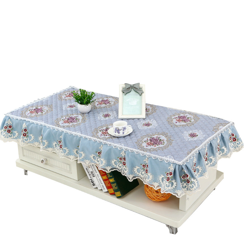长方形茶几罩套客厅桌布餐桌台布盖巾布艺蕾丝家用桌垫加厚茶几垫,淘宝优惠券,粉丝福利购,淘宝优惠卷