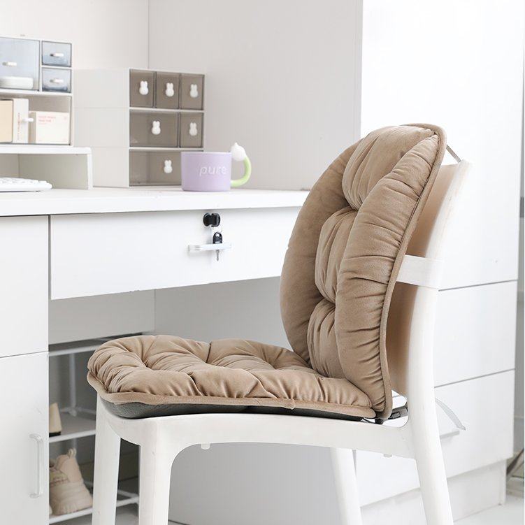 冬季加厚腰靠垫坐垫一体护v腰座垫学生宿舍垫子毛绒椅垫办公室屁,淘宝优惠券,粉丝福利购,淘宝优惠卷