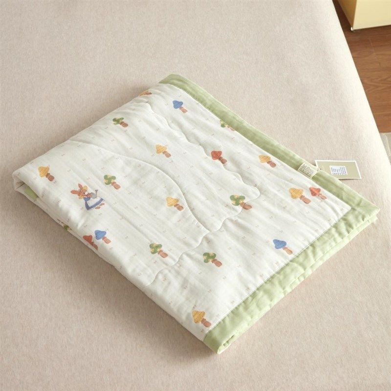 儿童卡通纯棉A类双层纱棉花夏被 幼儿园单双人午睡全棉空调薄被子,淘宝优惠券,粉丝福利购,淘宝优惠卷