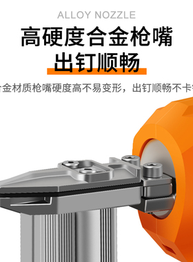钉枪木工射钉家用专用枪打钉神器气钉枪电动f30直钉抢钢排钉工具