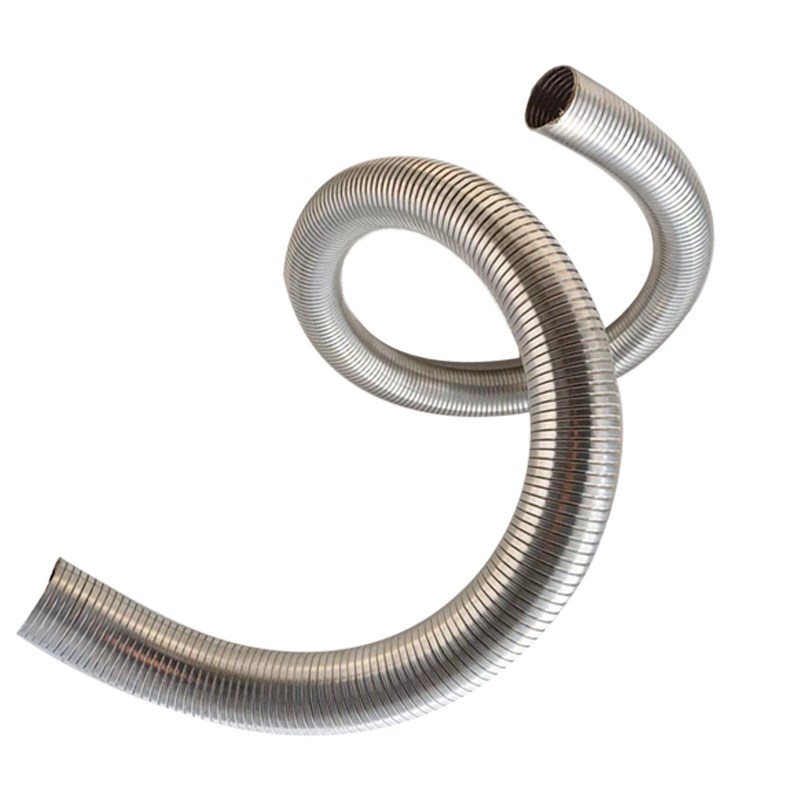 销定型不锈钢波纹软管304金属柔性螺旋管耐高温腐蚀可焊接50/80/1 - 图2