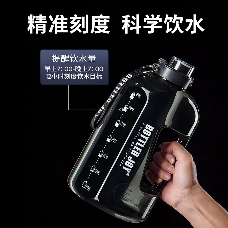 罗斯同款bottledjoy吨吨桶詹姆斯NBA篮球运动健身大容量水壶水杯 - 图3