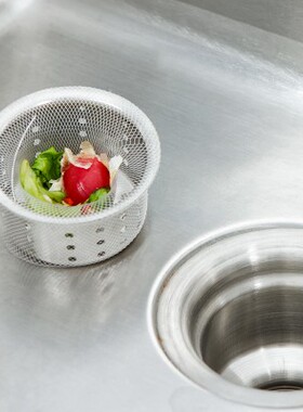 买3送一水槽过滤网厨房水池塞排水口防堵垃圾袋洗菜盆隔水切袋网