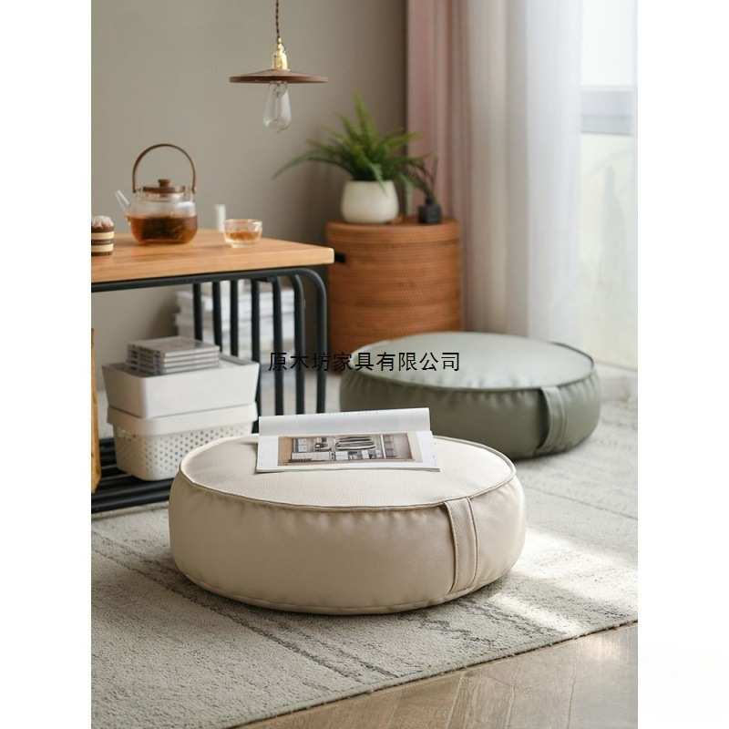 Futon cushion ground floor meditation seat pier leather Japanese tatami bay window home living room lazy sofa cushion
