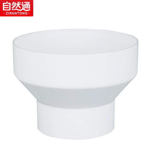 pvc变径接头大小头管道风机排风管转换口排烟管变径圈75 100 150 - 图2