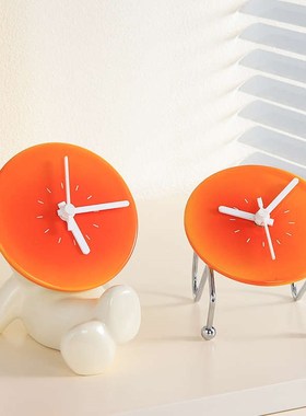 落日时钟治愈系办公室桌面摆件客厅卧室玄关装饰品解压送女生礼物