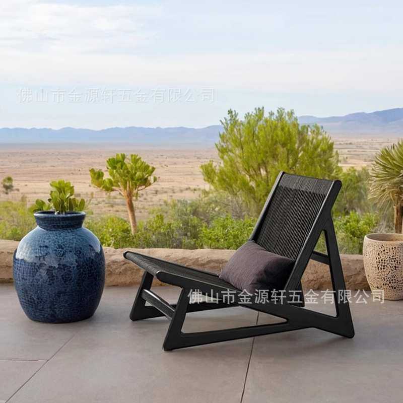 户外露天餐厅民宿桌椅藤编沙发茶几防水防晒设计师绳编椅中古室外,淘宝优惠券,粉丝福利购,淘宝优惠卷