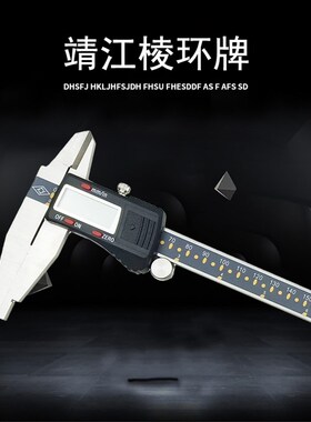 棱环牌电子数显卡尺0-300mm 上下爪 双外爪 内外径加十测量靖江