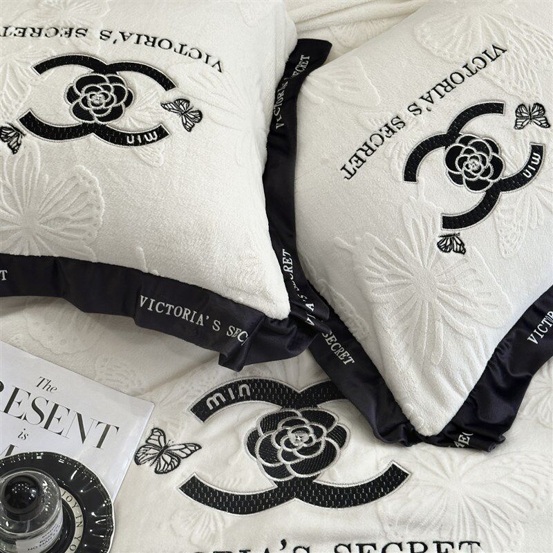 牛奶绒四件套202l5新款冬季加绒双面法兰绒床单被套床上三件套加 - 图2