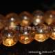 Late Qing dynasty old glazed lotus bead string antique miscellaneous collection old glazed ancient bead string