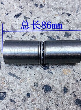 25x86mm焊接门轴圆柱合页 带轴承圆合页门轴 重型铁铰链铁门门轴