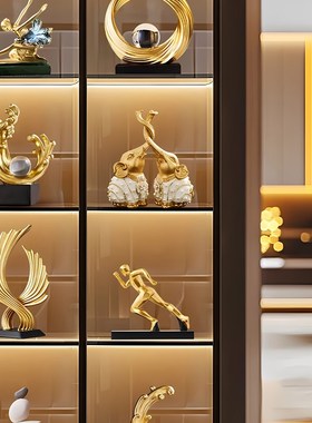 威远滚动电视柜酒柜装饰摆件客B厅无障碍豪华典雅办公室典雅典雅