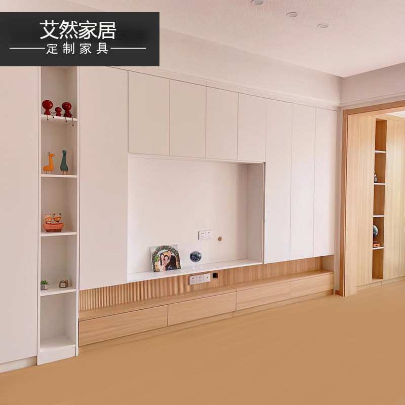 Airan Home Furnishing Whole House Customized Furniture Bedroom Wardrobe Cloakroom Customized Master Bedroom Cloakroom Glass Door Wardrobe