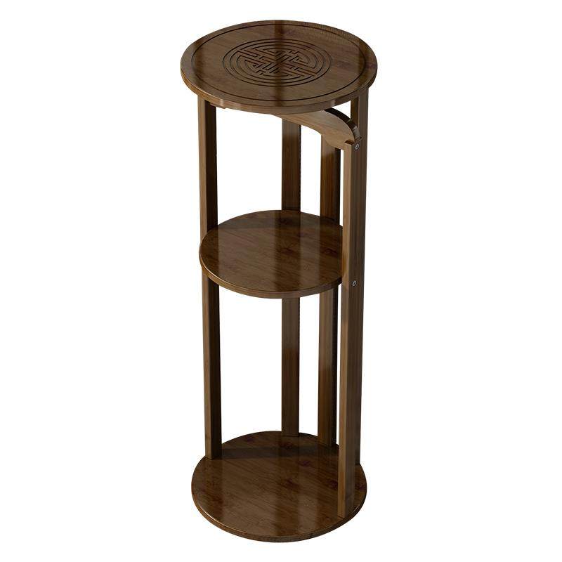 A10L室内花架客厅电视柜旁落地新中式花台实木摆件置物架绿萝花盆,淘宝优惠券,粉丝福利购,淘宝优惠卷