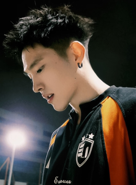 S925银双排满钻耳钉耳环男时尚