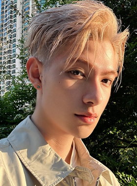 S925银复古小火苗耳钉小众