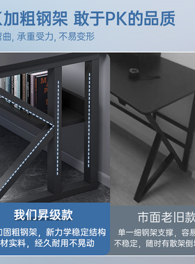 电脑桌台式家用电竞桌椅套装卧室简易出租屋桌子书桌学生办公桌
