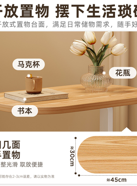 创意牀头柜替代现代简约卧室牀边小型置物架简易家用边几牀头收纳